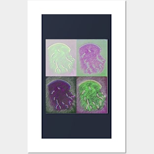 GlowThulhu (5Squared) Posters and Art